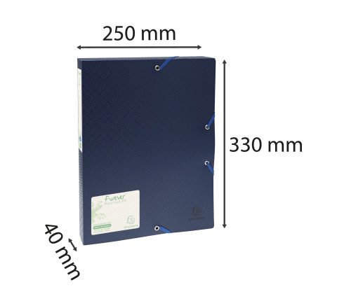 Boite de classement Exabox dos 40mm polypropylène 7/10e Forever® PP - A4
