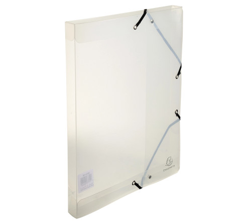 Boite de classement Exabox Dos 25mm Polypropylène Crystal - A4