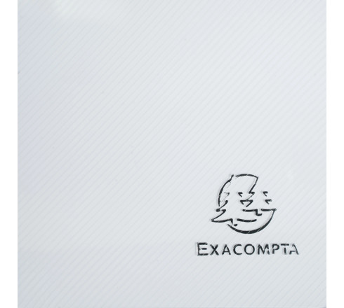 Boite de classement Exabox Dos 25mm Polypropylène Crystal - A4
