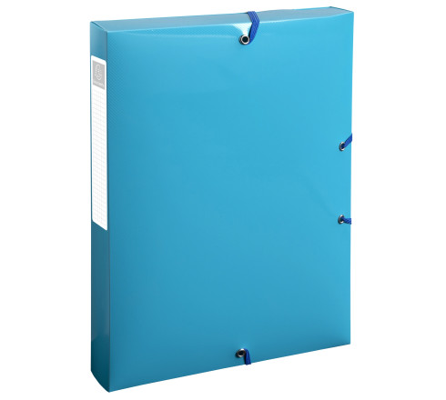 Boîte de classement polypropylène recyclé BeeBlue dos 40mm - A4