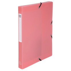 Boite de classement Exabox Dos 25mm Polypropylène 7/10e Chromaline pastel - A4