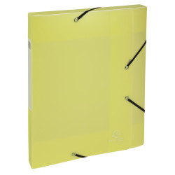 Boite de classement Exabox Dos 25mm Polypropylène 7/10e Chromaline pastel - A4