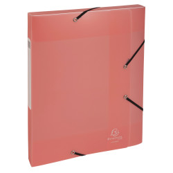Boite de classement Exabox Dos 25mm Polypropylène 7/10e Chromaline pastel - A4