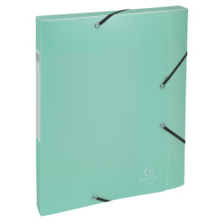 Boite de classement Exabox Dos 25mm Polypropylène 7/10e Chromaline pastel - A4