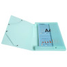 Boite de classement Exabox Dos 25mm Polypropylène 7/10e Chromaline pastel - A4