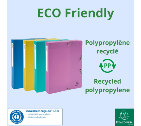 Boite de classement polypropylène Forever Young dos 40mm - A4