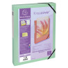 Boite de classement polypropylène Kreacover Pastel dos 40mm - A4