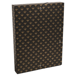 Boîte de classement dos 25mm carte lustrée 600g/m2 Néo Déco