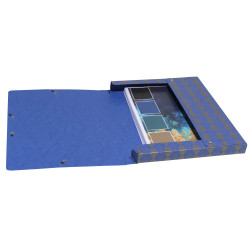 Boîte de classement dos 25mm carte lustrée 600g/m2 Néo Déco