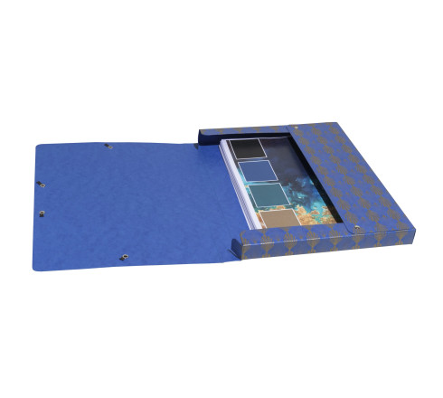 Boîte de classement dos 25mm carte lustrée 600g/m2 Néo Déco