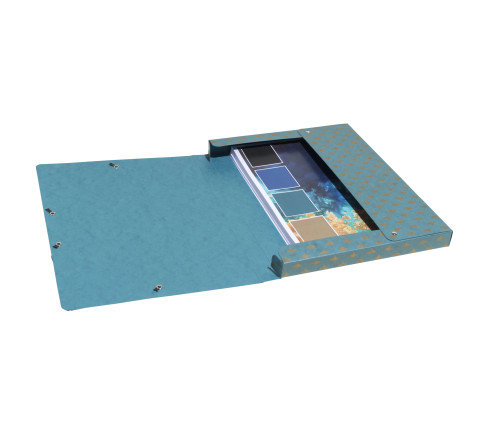Boîte de classement dos 25mm carte lustrée 600g/m2 Néo Déco