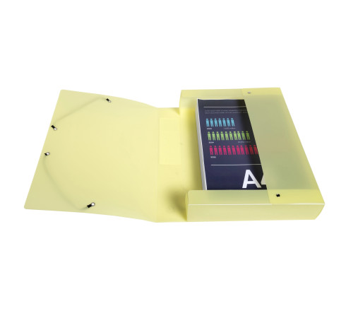 Boite de classement Exabox Dos 60mm Polypropylène 7/10e Chromaline pastel - A4