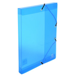 Boite de classement Exabox en polypropylène - dos 25mm - Crystal Colours - A4