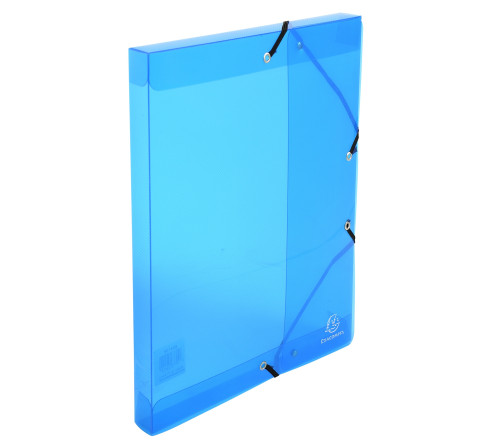 Boite de classement Exabox en polypropylène - dos 25mm - Crystal Colours - A4