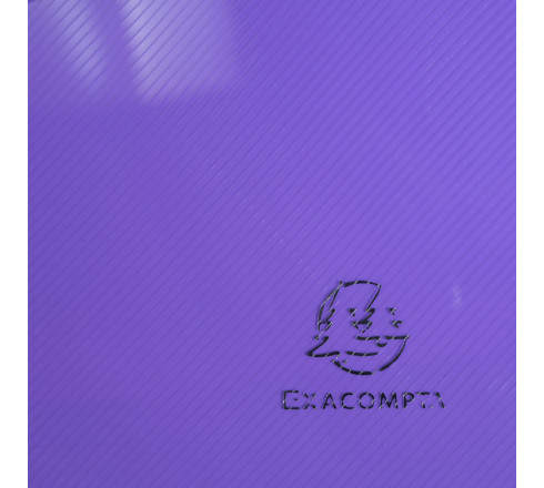 Boite de classement Exabox en polypropylène - dos 25mm - Crystal Colours - A4