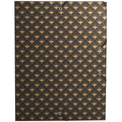 Boîte de classement dos 40mm carte lustrée 600g/m2 Néo Déco