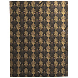 Boîte de classement dos 40mm carte lustrée 600g/m2 Néo Déco