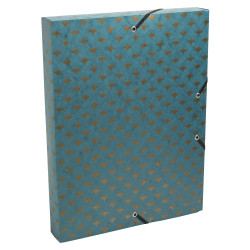 Boîte de classement dos 40mm carte lustrée 600g/m2 Néo Déco