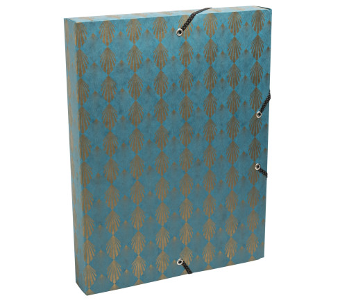 Boîte de classement dos 40mm carte lustrée 600g/m2 Néo Déco
