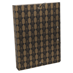 Boîte de classement dos 40mm carte lustrée 600g/m2 Néo Déco