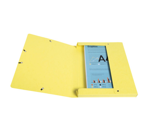 Boite de classement Exabox Dos 25mm carte lustrée Aquarel - A4