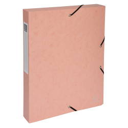 Boite de classement Exabox Dos 40mm carte lustrée Aquarel - A4