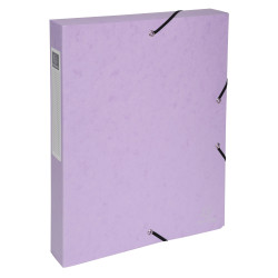 Boite de classement Exabox Dos 40mm carte lustrée Aquarel - A4