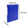 Boite de Classement Exabox Dos 25mm polypropylène 7/10e OPAK - A4