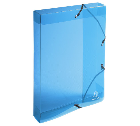 Boite de classement Exabox Dos 40mm Polypropylène Crystal Colours - A4