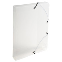 Boite de classement Exabox Dos 40mm Polypropylène Crystal Colours - A4