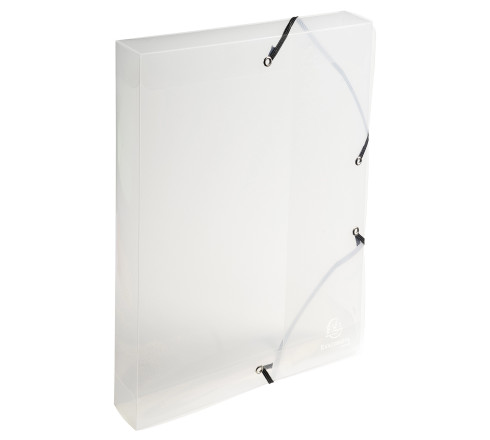 Boite de classement Exabox Dos 40mm Polypropylène Crystal Colours - A4