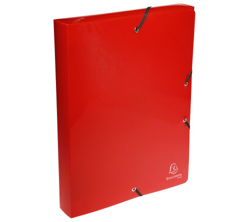 Boite de classement Exabox Dos 40mm Polypropylène Crystal Colours - A4