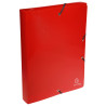 Boite de classement Exabox Dos 40mm Polypropylène Crystal Colours - A4