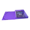 Boite de classement Exabox Dos 40mm Polypropylène Crystal Colours - A4