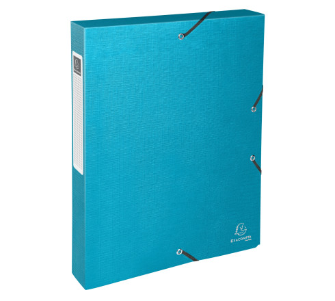 Boite de classement Exabox Dos 40mm carte enduite Teksto - A4