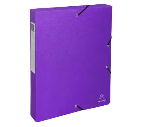 Boite de classement Exabox Dos 40mm carte enduite Teksto - A4