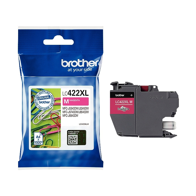 Brother TROMBONE cartouche jet d'encre magenta haute capacité authenti