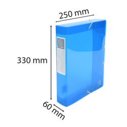 Boite de classement en polyproppylène dos 60mm Iderama PP - A4