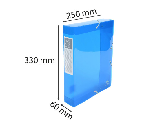 Boite de classement en polyproppylène dos 60mm Iderama PP - A4