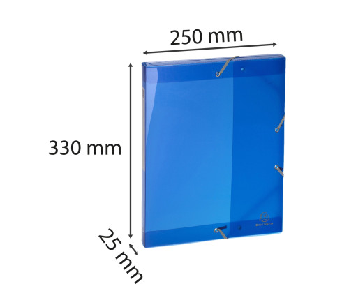 Boite de classement en polypropylène Dos 25mm Iderama PP - A4