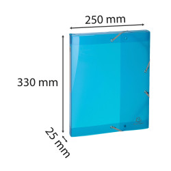 Boite de classement en polypropylène Dos 25mm Iderama PP - A4