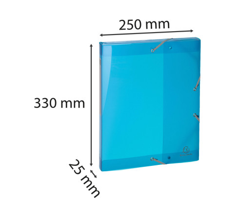 Boite de classement en polypropylène Dos 25mm Iderama PP - A4