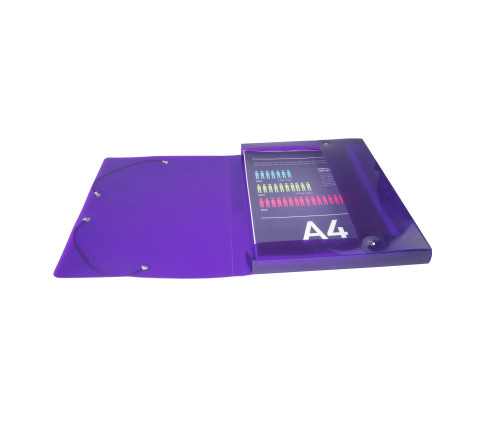 Boite de classement en polypropylène Dos 25mm Iderama PP - A4