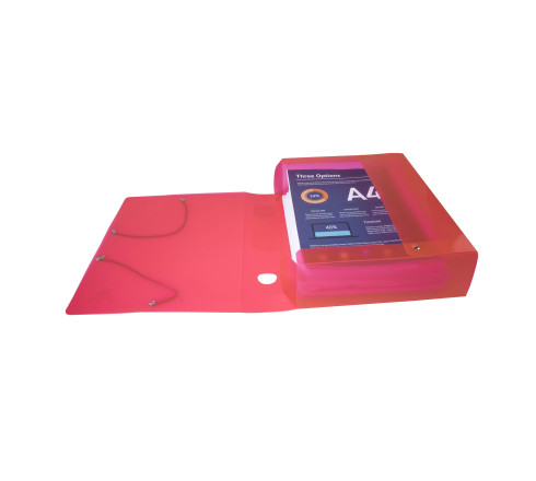 Boite de classement en polyproppylène dos 80mm Iderama PP - A4