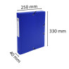 Boite de Classement Exabox Dos 40mm polypropylène 7/10e OPAK - A4