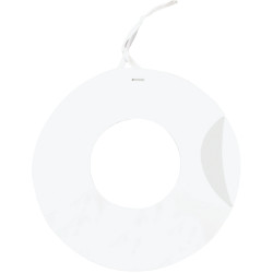 Lot de 10 couronnes en carton adhésives diamètre 30 cm