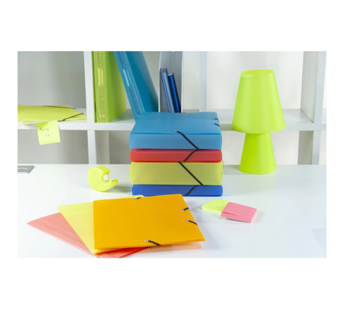 Boite de classement Dos 40mm polypropylène 8/10e Lincolor - A4
