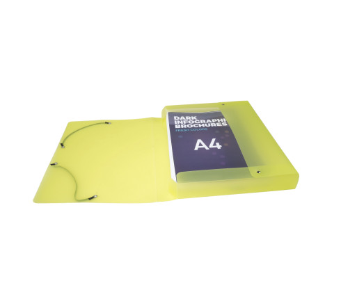 Boite de classement Dos 40mm polypropylène 8/10e Lincolor - A4