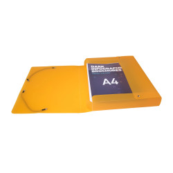 Boite de classement Dos 40mm polypropylène 8/10e Lincolor - A4