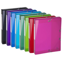 Boite de classement en polypropylène Dos 40mm Iderama PP - A4